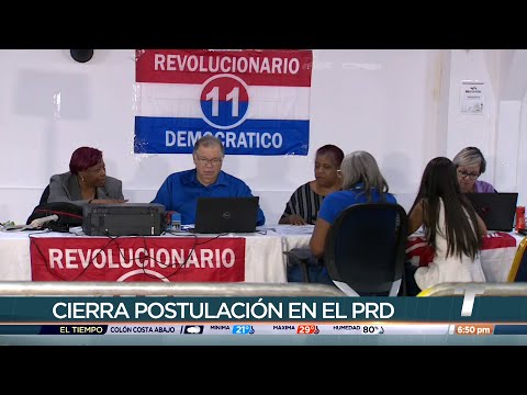 PRD cierra período de postulaciones para sus elecciones primarias