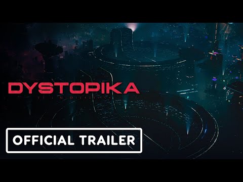 Dystopika - Exclusive Anniversary Update Launch Trailer  (Cyberpunk City-Builder)