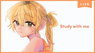 【 Study with me 】2h☕夜もいっしょにお勉強&作業🌙【 にじさんじ / 家長むぎ 】