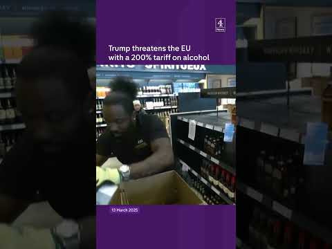 Trump threatens the EU with a 200% tariff on alcohol