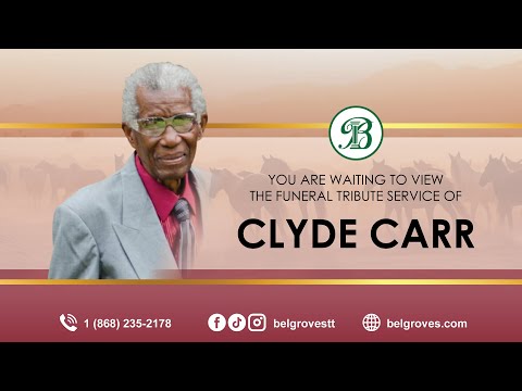 Clyde Carr Tribute Service