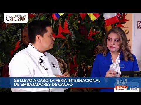 La Feria Internacional de Embajadores de Cacao tuvo como participante a Ecuador