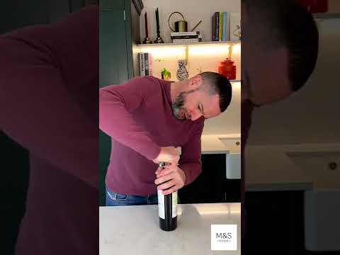 Fred Sirieix on how to open a bottle of wine the correct way | M&S FOOD