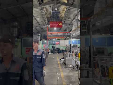 Xưởng sản xuất ép mía tại NEWTECH