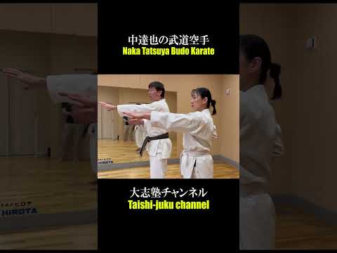 The image of your center of gravity when pulling hand / Budo Karate