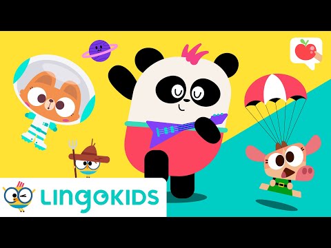 JOBS for Kids | VOCABULARY, SONGS and GAMES | Lingokids