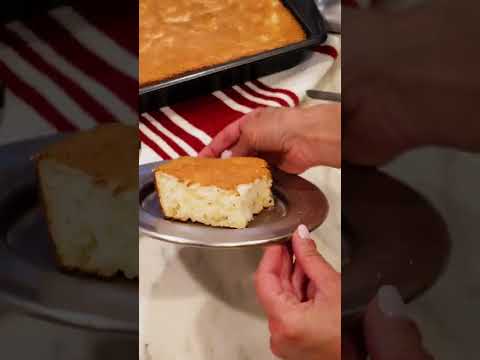 How to Make 2 Ingredient Angel Food Cake #Shorts