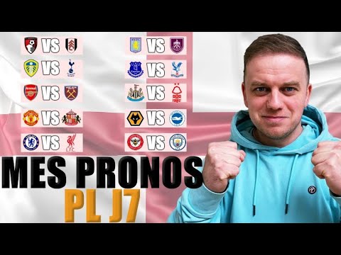 🏴 MES PRONOSTICS PREMIER LEAGUE 🏴 ( Journée 7 )