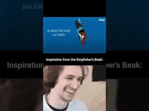 Japan Bullet train/Inspiration from the Kingfisher’s Beak  #education #science