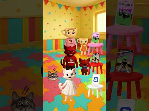 Luna is Playing Roblox on Her Tablet🥺 Where is Luna's Tablet?🤨😸 #shorts