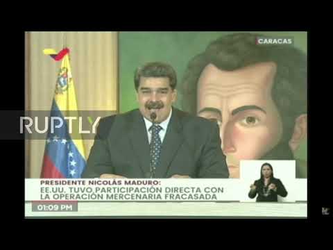 Venezuela: Maduro announces four new arrests in foiled invasion