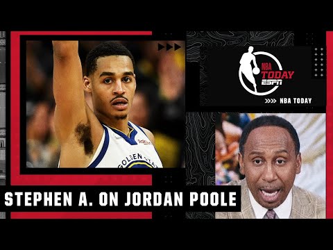 Stephen A.: Jordan Poole mirrors Steph Curry! | NBA Today video clip