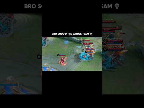 BRO SOLO’D THE WHOLE TEAM 💀 #MLBB #MLBBMYHERO #MLBBCreator #2025MYHERO