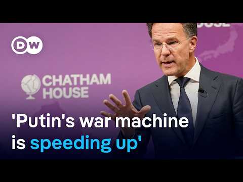 Rutte: 'Russia could be ready to use military force against NATO within five years' | DW News