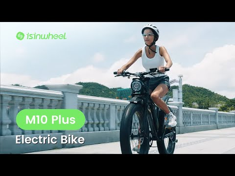 isinwheel M10Plus Electric Bike | Dual Crown Fork Mountain Ebike