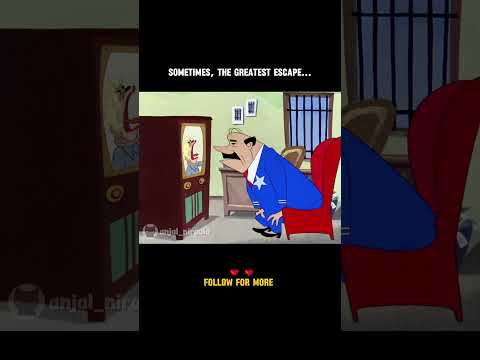 The Cage Follows The Captive Mind... #cartoon #funny #viral #shorts