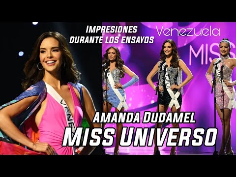 Miss Universo 2022 - Amanda Dudamel antes de la Final da sus Impresiones