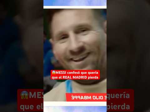 MESSI fue hincha del DORTMUND para que REAL MADRID pierda CHAMPIONS | #Messi #RealMadrid #Barcelona