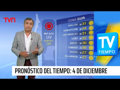 Pronóstico del tiempo: Sábado 4 de diciembre | TV Tiempo