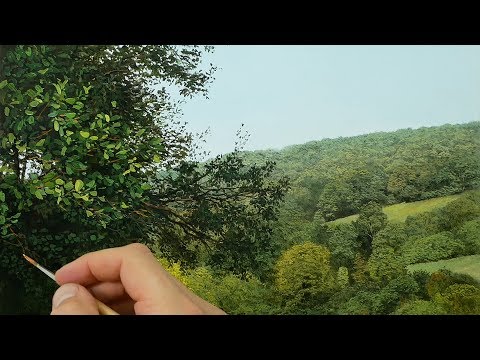 #101 How to Paint In Oil | Over Hanging Tree