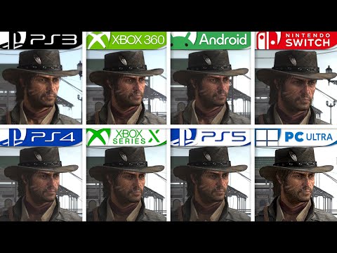 Red Dead Redemption | PS3 vs X360 vs Android vs Switch vs PS4 vs Series X vs PS5 vs PC Ultra | 4K