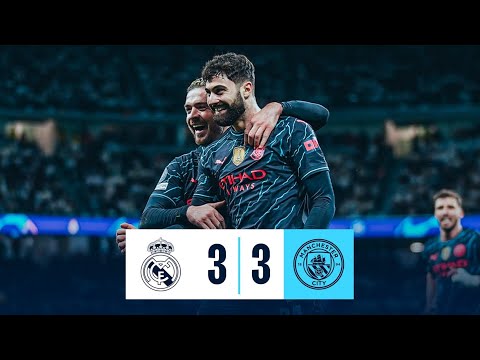 HIGHLIGHTS! CITY & REAL ALL-SQUARE AFTER CHAMPIONS LEAGUE THRILLER | Real Madrid 3-3 Man City