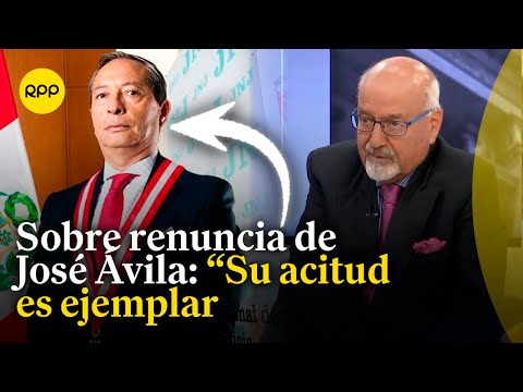 Renuncia de José Ávila a la JNJ es una actitud que debe ser reconocida: Luis Lamas Puccio