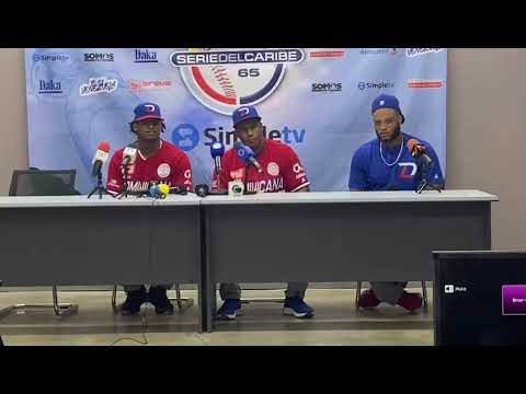 #seriedelcaribe2023  “ Domingo Robles, Jose Offerman y Robinson Cano, Hablan sobre victoria