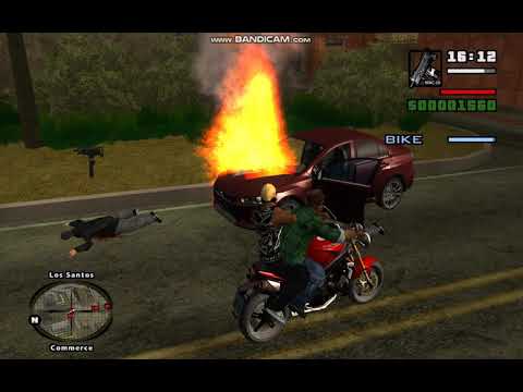 GTA San Andreas Best Moments: Russian Bike Chase