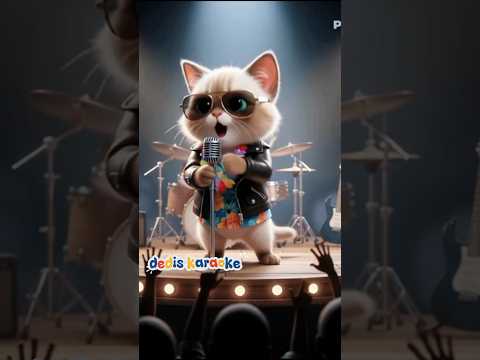 kucing bernyanyi po ame ame #cat
