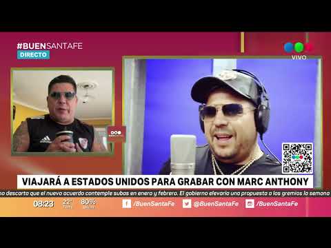 Coty Hernández viajará a Estados Unidos para grabar con la banda de Marc Anthony