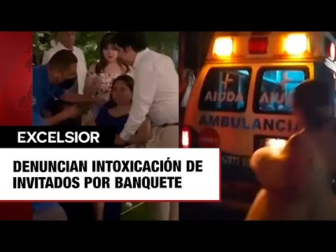 Denuncian intoxicación de invitados por banquete en jardín de Cuernavaca