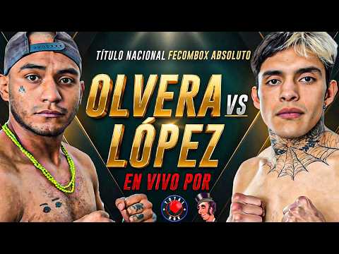 Antonio "Perro" Olvera vs Eduardo "Cachorro" López | Boxeo EN VIVO CON IMAGEN