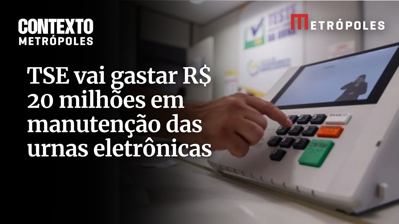 TSE vai gastar R$ 20 milhões em manutenção das urnas eletrônicas antes das eleições de 2026