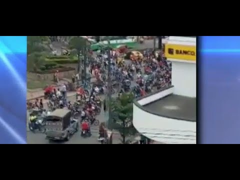 Ciudadanos de Quevedo realizaron una caravana en respaldo a Big Money