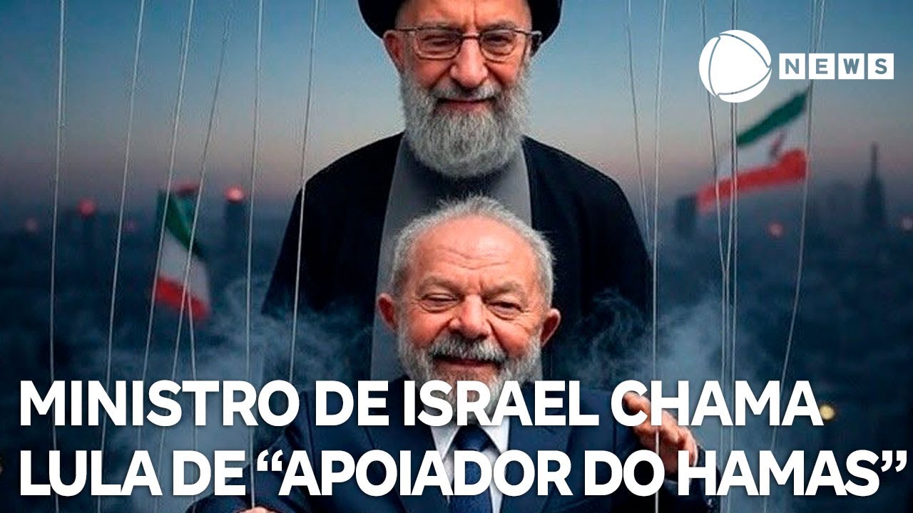 Ministro da Defesa de Israel usa imagem de IA e chama Lula de apoiador do Hamas