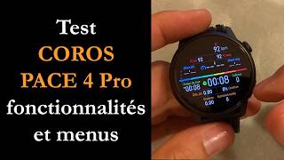 Coros Pace 4 video test Montre cardio GPS
