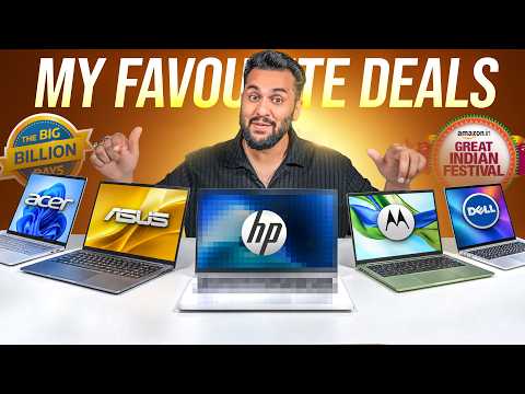 My Favourite LAPTOP DEALS  under 50K, 60K, 70K, 80K - Flipkart &amp; Amazon SALE!