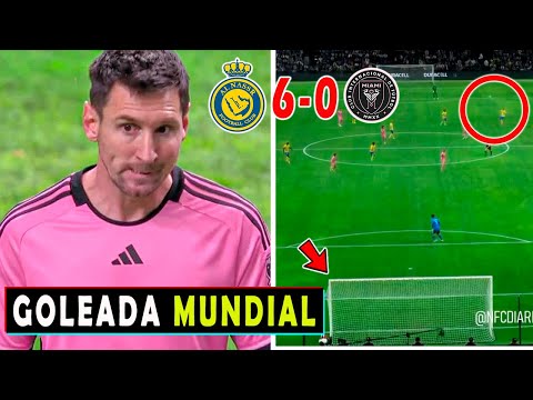 ASI REACCIONA PRENSA MUNDIAL a GOLEADA AL NASSR vs INTER MIAMI 6-0 SIN MESSI Y CRISTIANO