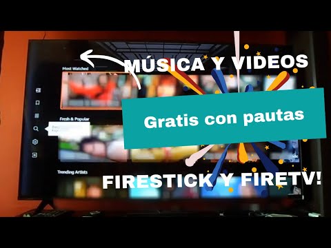 Música GRATIS en tu Fire TV y Firestick con esta aplicación!