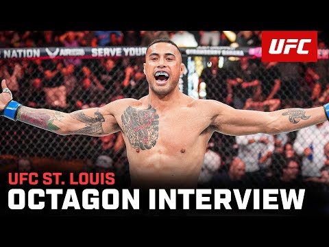 Carlos Ulberg Octagon Interview | UFC St. Louis