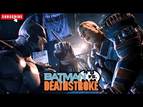 Batman vs Deathstroke – The Most Intense Boss Fight in Arkham Origins🔥 #batman #deathstroke #boss