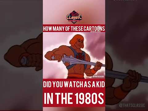 Real #1980s kids watched & remember all of these cartoons!! Relive Your Childhood!! #retrocartoon