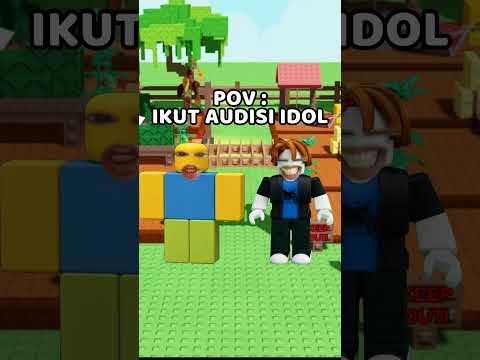 pov ikut audisi nyanyi #roblox
