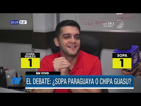 Gran debate en Telefuturo: ¿Sopa paraguaya o Chipa Guasu?