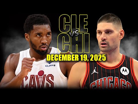 Cleveland Cavaliers vs Chicago Bulls Full Game Highlights – December 19, 2025 | NBA Season