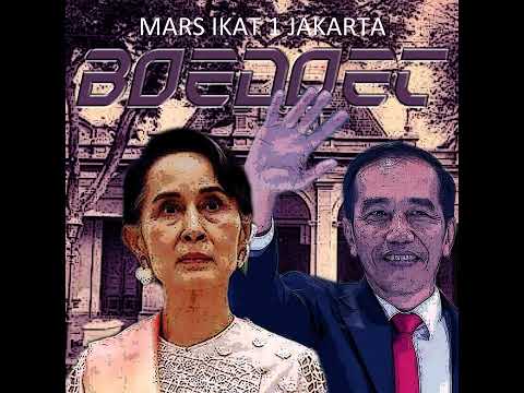 MARS IKAT 1 BOEDOET feat  Aung San Suu ai & Jokowi ai #music