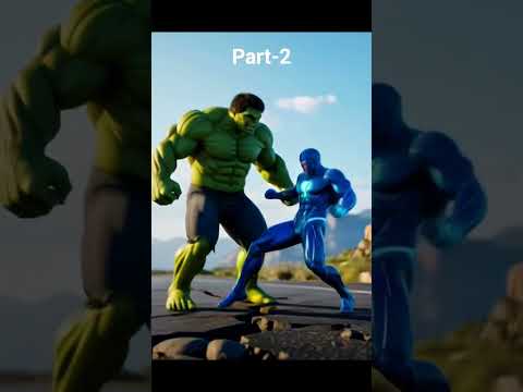 Bodybuilder Hulk vs Electric Man | Epic Superpower Fight Story