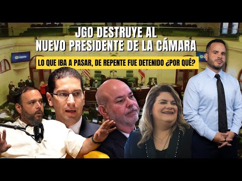 JGO DESTRUYE AL NUEVO PRESIDENTE DE LA CÁMARA -