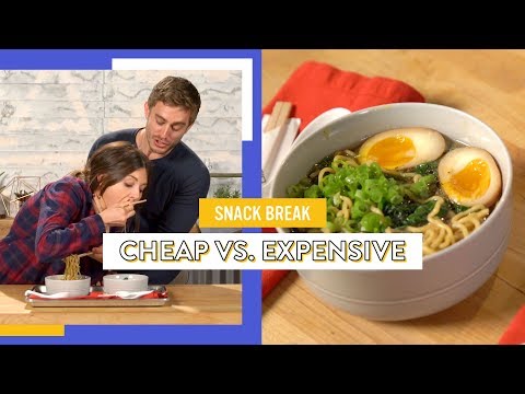 Cheap vs Expensive Challenge